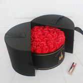 Custom Opening Flower Gifts Box With Logo,Double Opening Gift Box,Flower Packaging Round Boxes