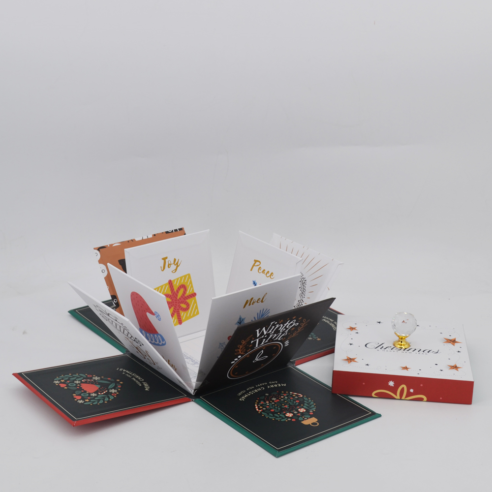 Custom Cardboard Explosion Box Valentine Surprise Gift Diy Love Apple Christmas Gift Surprising Gift Packaging Box