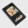 Luxury magnetic closure paper folding wig storage boxes custom logo holographic hair extensions accessories packaging box