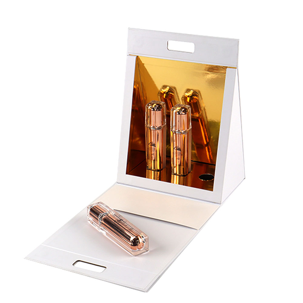Luxury Empty Folding Gift Set Aromatherapy Body Lotion Gelittering Perfume Bottle Skin Care Packaging Outer Box for Cosmetic
