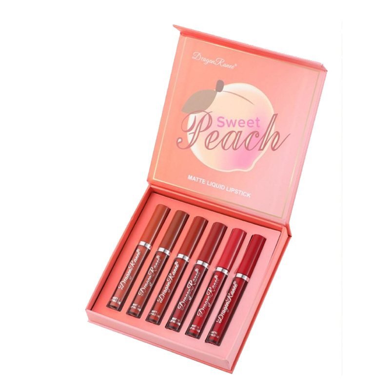 Custom Paper Cardboard Beauty Cosmetic Lipstick Gift Packaging Makeup Organizer Storage Box Case Lipstick Lipgloss Package Box