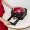 Medium Transparent Acrylic Magic Ball Flower Packaging Box Surprise Drawer Eternal Flower Arrangement Gift Box