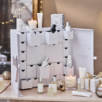 Wholesale Recycled Cardboard Christmas Gift Packaging Ramadan Advent Calendar Box Drawer Tree Custom Advent Calendar Box