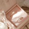 Elegant Cardboard Paper Jewelry Gift Boxes And Bags Set Custom Logo Printed Luxury Pink Jewellery Packaging Jewelry Box